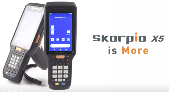 重磅來襲|Skorpio X5移動終端 - 增強可追溯性，提高生產(chǎn)力！